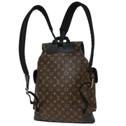 Louis Vuitton Monogram Macassar Christopher PM Backpack M43735 TR0175 115856