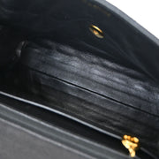 Chanel Black Calfskin Top Handle Handbag 115858