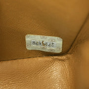 Chanel Brown Linen Small Diana Shoulder Bag 115860