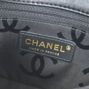 Chanel Black Calfskin Wild Stitch Single Flap Shoulder Bag 115861