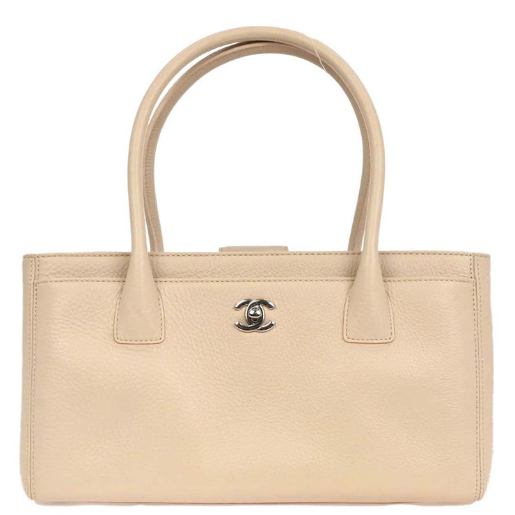 Chanel Black Deerskin Executive Cerf Tote Bag 115862