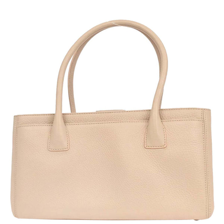 Chanel Black Deerskin Executive Cerf Tote Bag 115862