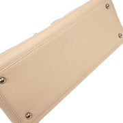 Chanel Black Deerskin Executive Cerf Tote Bag 115862