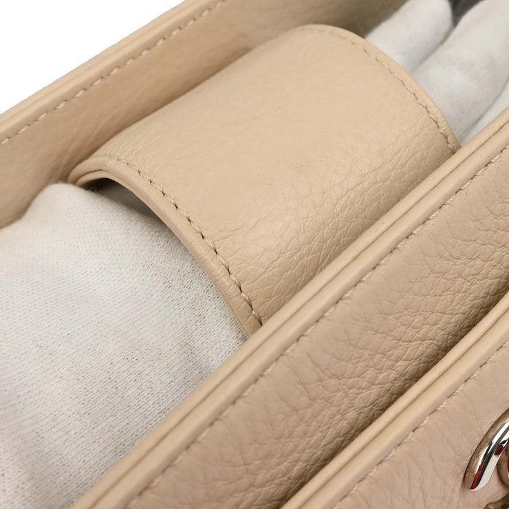 Chanel Black Deerskin Executive Cerf Tote Bag 115862