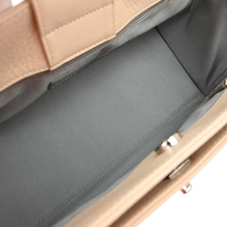 Chanel Black Deerskin Executive Cerf Tote Bag 115862