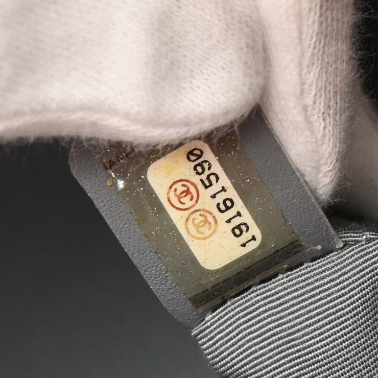 Chanel Black Deerskin Executive Cerf Tote Bag 115862