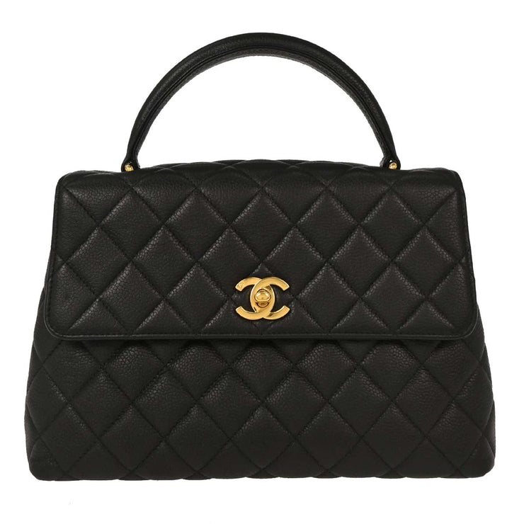 Chanel Black Calfskin Handbag 115863