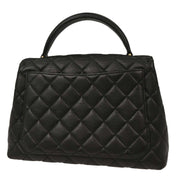 Chanel Black Calfskin Handbag 115863