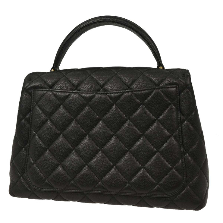 Chanel Black Calfskin Handbag 115863