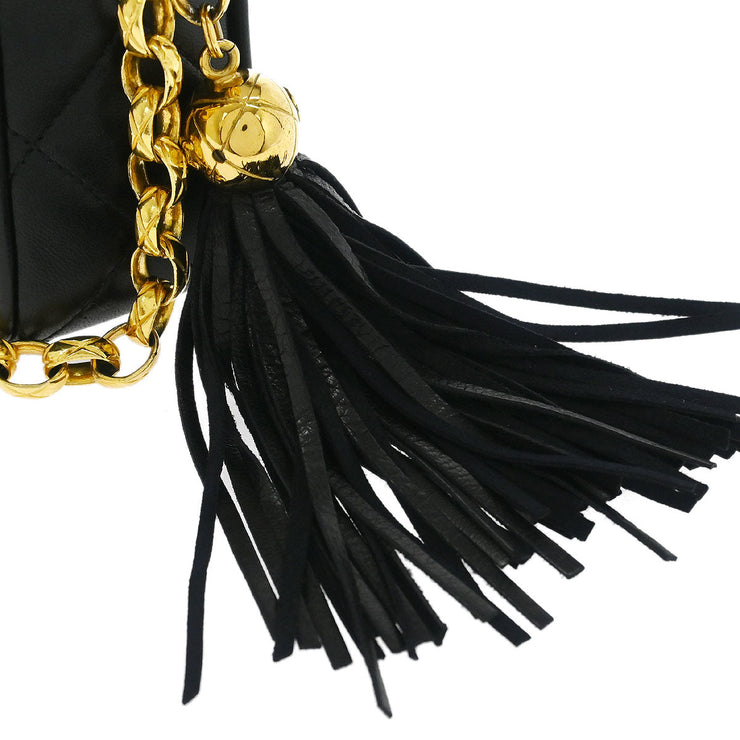 Chanel Black Lambskin Camera Bag Mini 115867