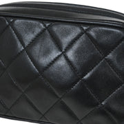 Chanel Black Lambskin Camera Bag Mini 115867