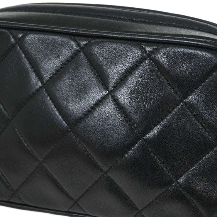 Chanel Black Lambskin Camera Bag Mini 115867
