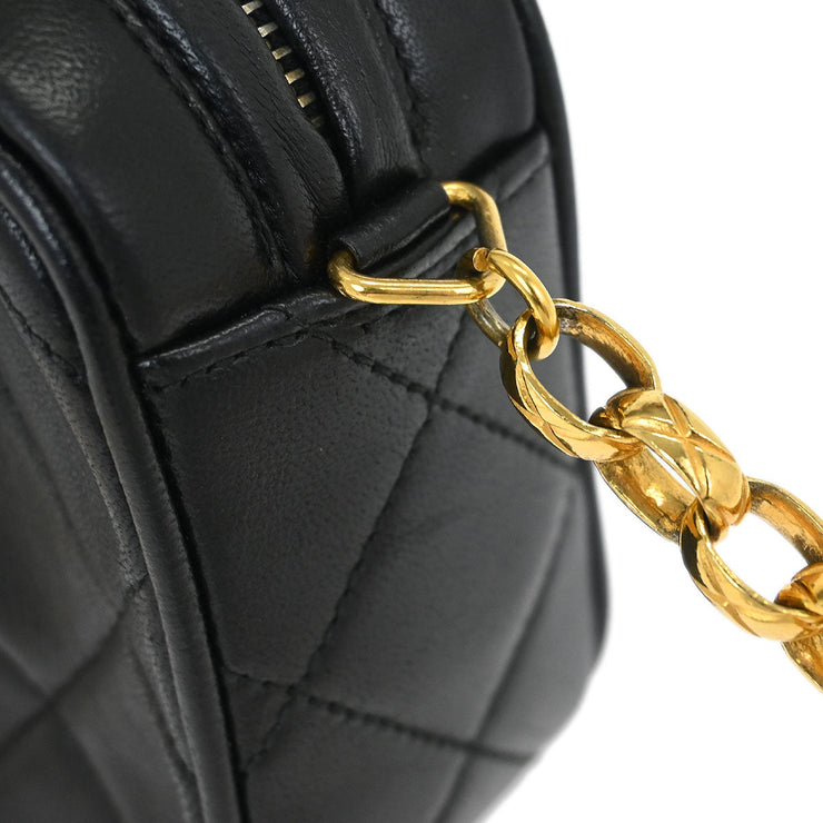 Chanel Black Lambskin Camera Bag Mini 115867