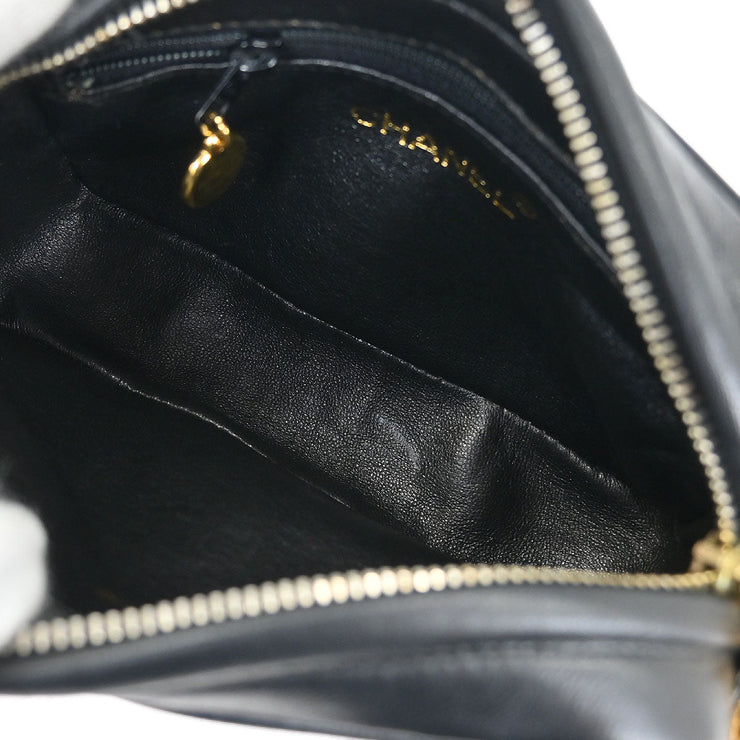 Chanel Black Lambskin Camera Bag Mini 115867