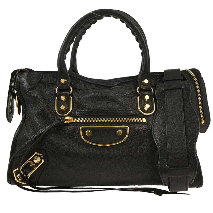 Balenciaga Black City Small Handbag 432831¥1000¥T¥528147 115874