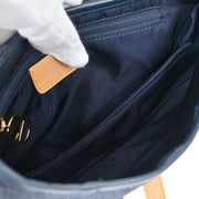 Christian Dior Indigo Denim Saddle Handbag RU1001 115878