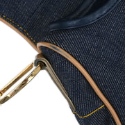 Christian Dior Indigo Denim Saddle Handbag RU1001 115878