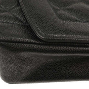 Chanel Black Calfskin Small Diana Shoulder Bag 115884