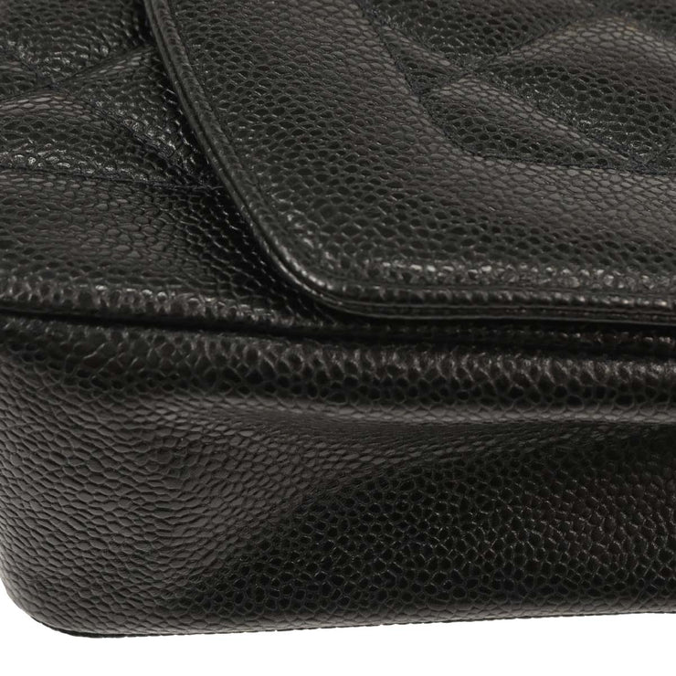 Chanel Black Calfskin Small Diana Shoulder Bag 115884