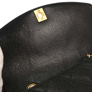 Chanel Black Calfskin Small Diana Shoulder Bag 115884