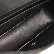 Chanel Black Calfskin Small Diana Shoulder Bag 115884