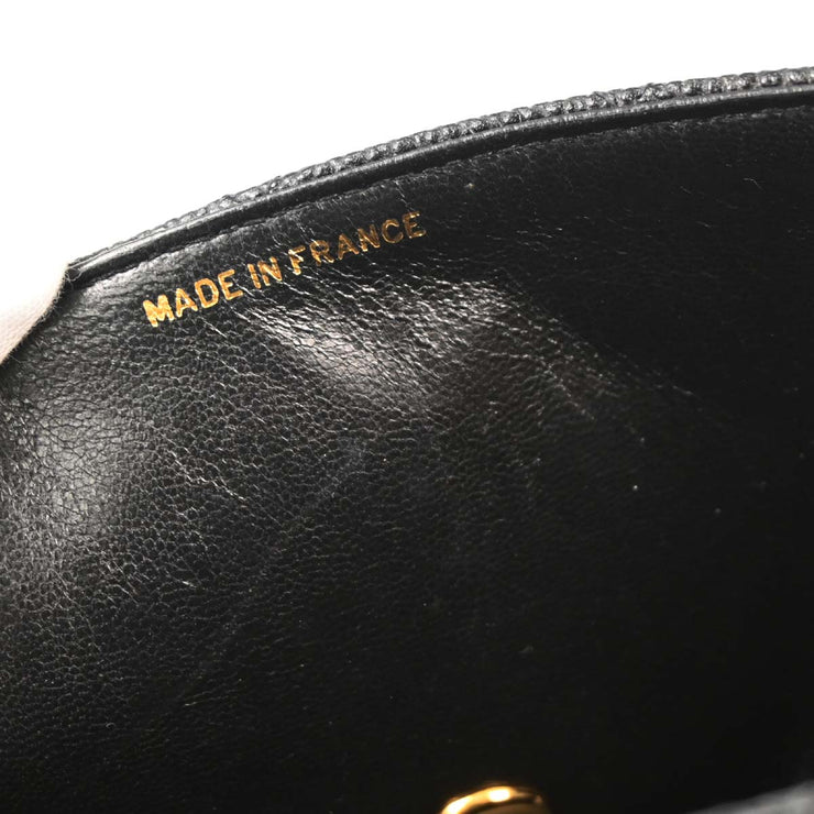 Chanel Black Calfskin Small Diana Shoulder Bag 115884