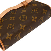 Louis Vuitton Monogram #M Pochette Florentine Bum Bag M51855 FL0062 115887