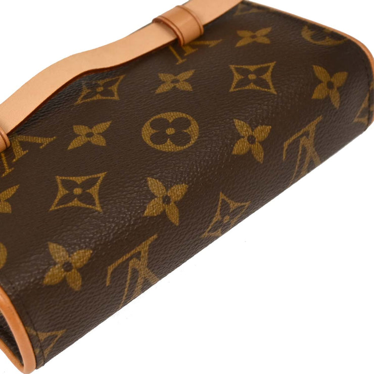 Louis Vuitton Monogram #M Pochette Florentine Bum Bag M51855 FL0062 115887