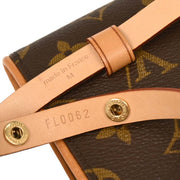 Louis Vuitton Monogram #M Pochette Florentine Bum Bag M51855 FL0062 115887