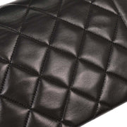 Chanel Black Lambskin Small Diana Shoulder Bag 115890