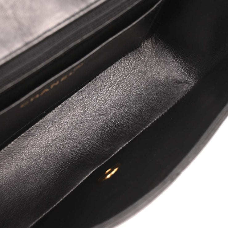 Chanel Black Lambskin Small Diana Shoulder Bag 115890