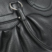 Salvatore Ferragamo Black Gancini Handbag AB-21 5370 115896
