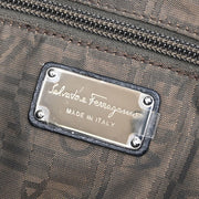 Salvatore Ferragamo Black Gancini Handbag AB-21 5370 115896
