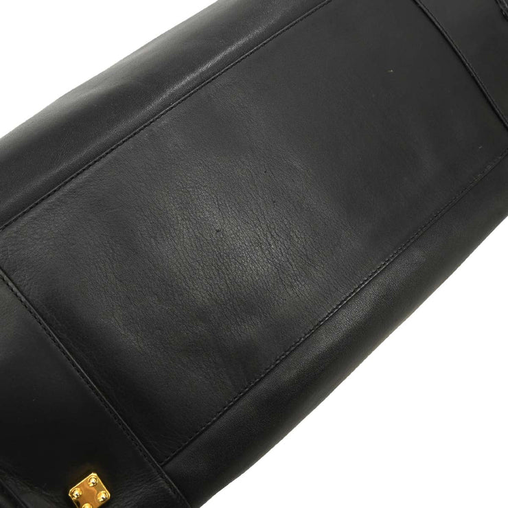 Loewe Black Leather Amazona 40 Handbag L16 115898