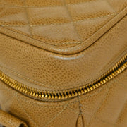 Chanel Beige Calfskin Shoulder Bag 115902