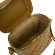 Chanel Beige Calfskin Shoulder Bag 115902