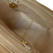 Chanel Beige Calfskin Shoulder Bag 115902