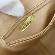 Chanel Beige Calfskin Shoulder Bag 115902