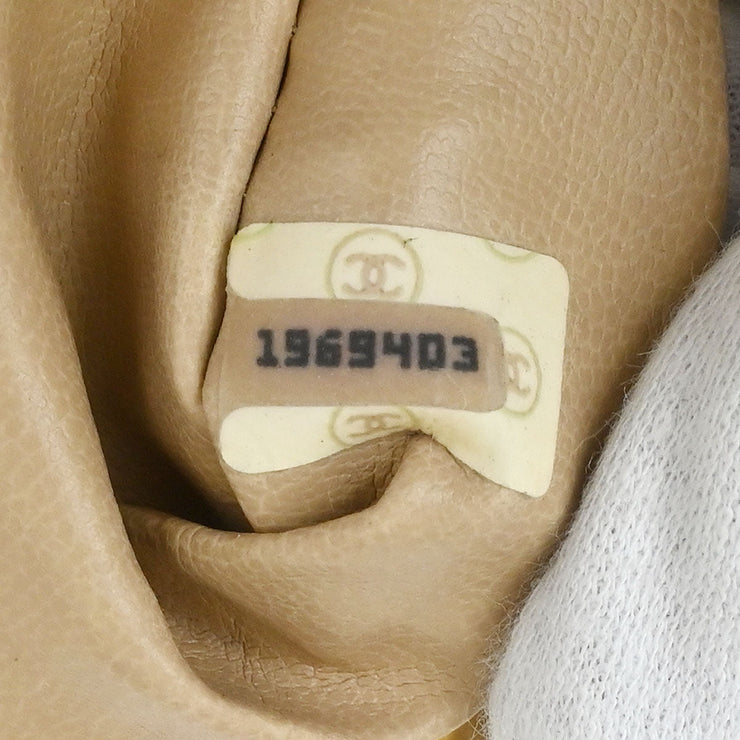 Chanel Beige Calfskin Shoulder Bag 115902