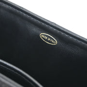 Chanel Black Lambskin Vanity Shoulder Bag 115906