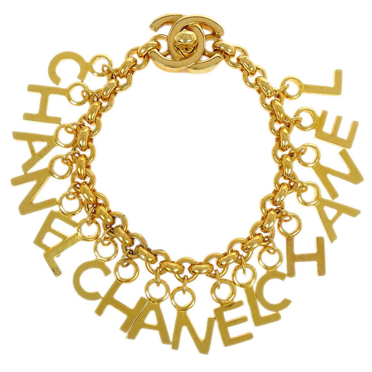 Chanel Turnlock Gold Bracelet 96P 115908