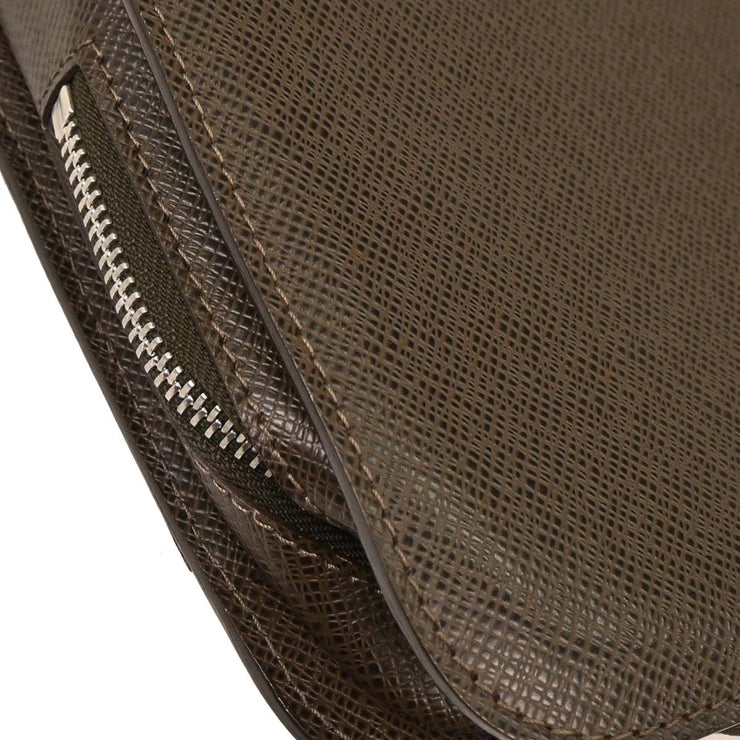Louis Vuitton Brown Taiga Baikal Clutch Bag M30188 VI1006 115914