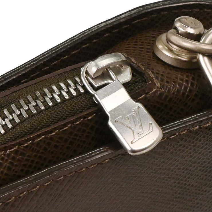 Louis Vuitton Brown Taiga Baikal Clutch Bag M30188 VI1006 115914