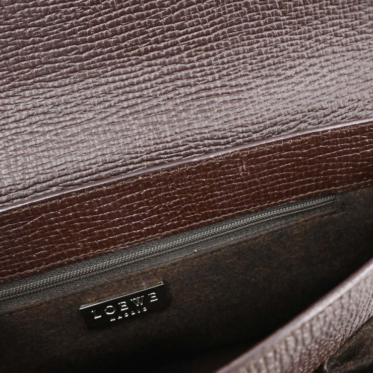 Loewe Brown Leather Handbag L10 115920
