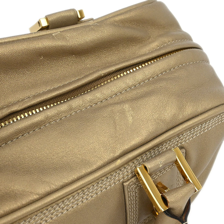 Loewe Gold Lambskin Amazona 28 Handbag 010810 115922