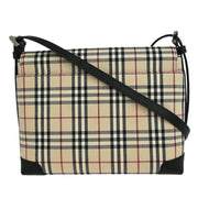 Burberry Beige Black Burberry Check Shoulder Bag 115927