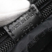 Burberry Beige Black PVC Burberry Check Handbag T-02-2 115928