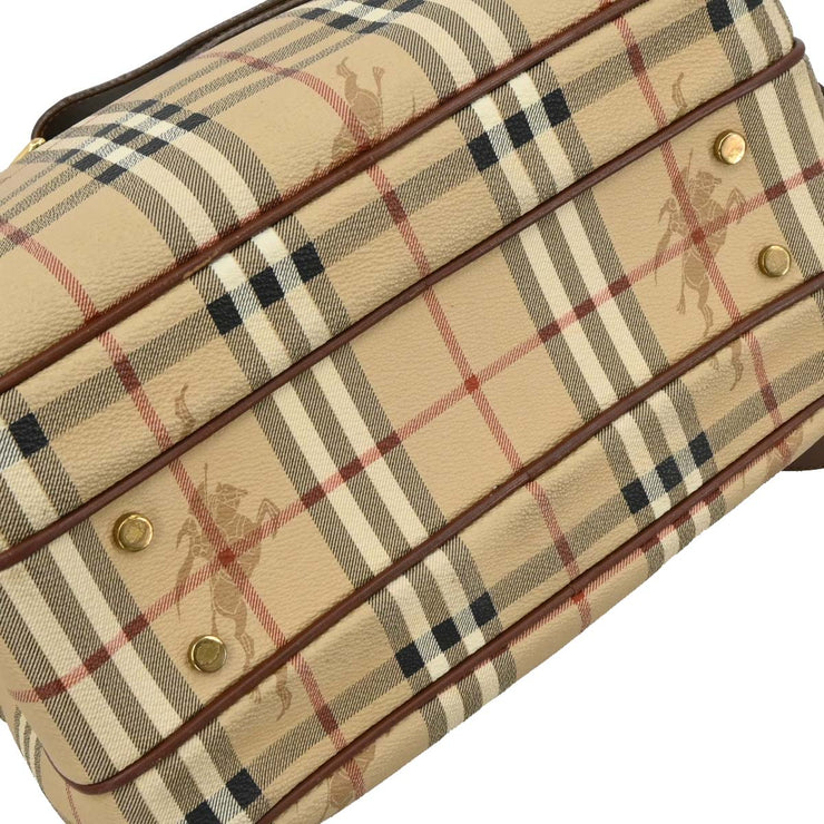 Burberry Beige House Check Shoulder Bag 115929