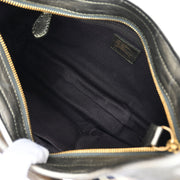 Burberry Beige Gold House Check Handbag 115930