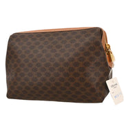 Celine Brown Macadam Clutch Bag 115934